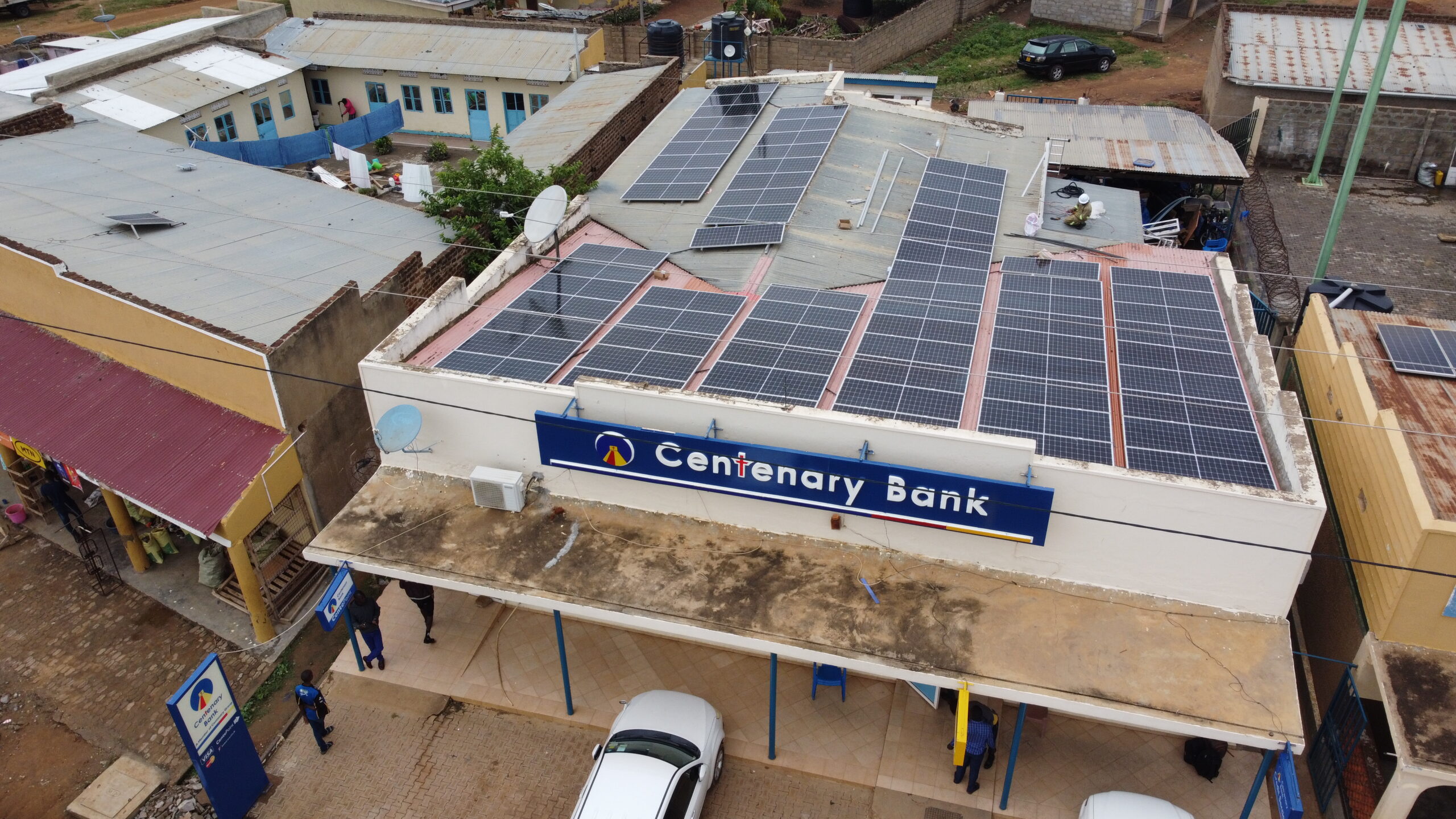 Centenary Bank Kotido Solar Installation